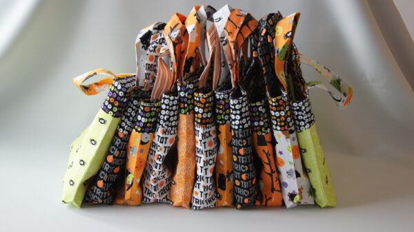 Halloween candy bags