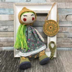 AD30CMBP-4 collectible handmade dolls