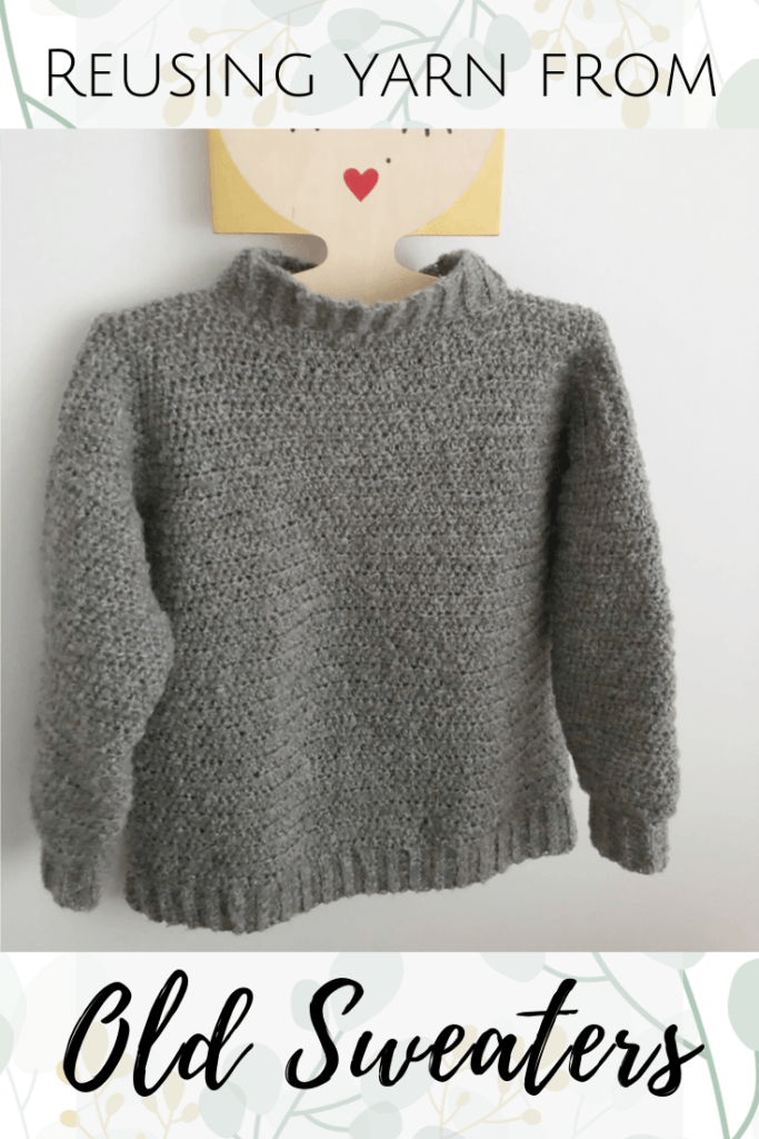 Reusing yarn from old sweaters - Nordic Handmade