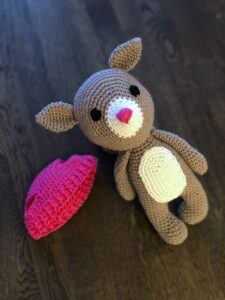 Squirrel stuffed toy